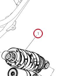 Amortisseur arrière Öhlins — réf. 36522872A | Ducati Store