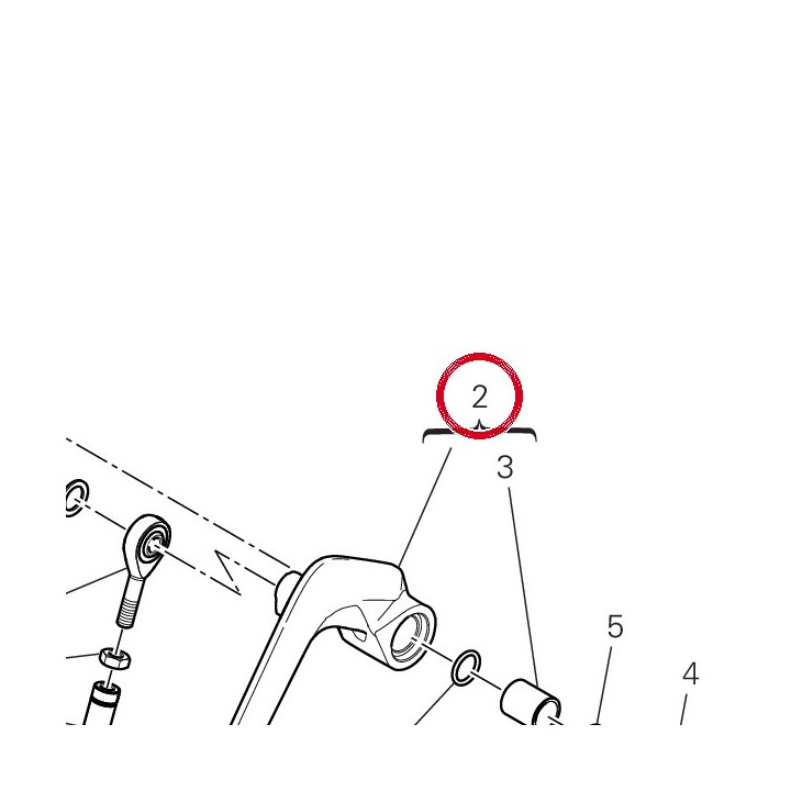 Ass. gearchange control — réf. 45623641AA | Ducati Store