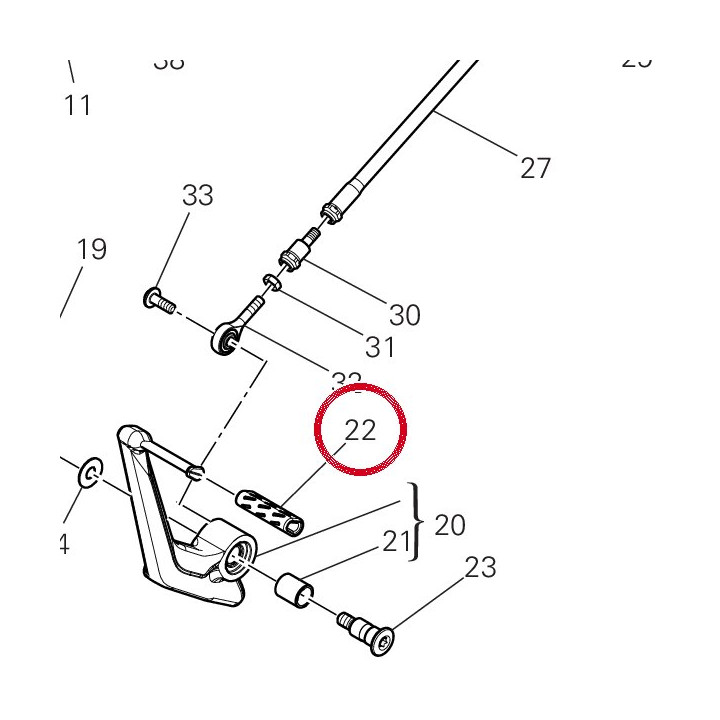 Couvre-Pedale 76411451A — réf. 76411451A | Ducati Store