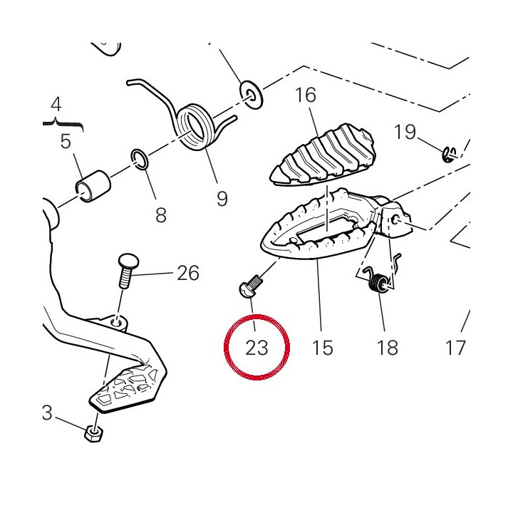 Vis special 77916601A — réf. 77916601A | Ducati Store