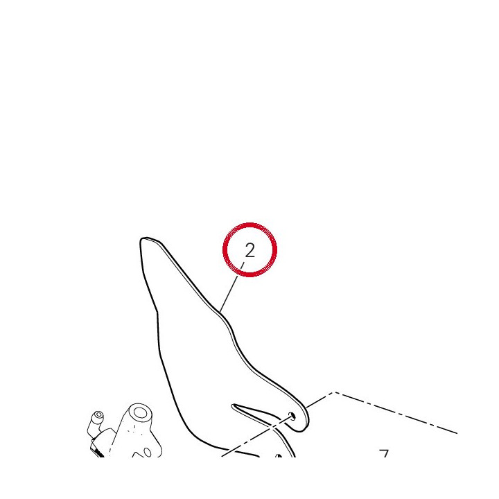 Pare-Talon avant droit — réf. 4601M642AA | Ducati Store