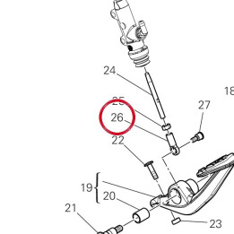 Joint à rotule 18410102A — réf. 18410102A | Ducati Store
