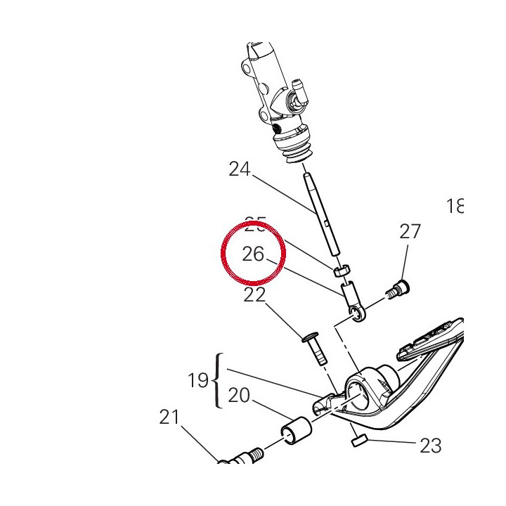 Joint à rotule 18410102A — réf. 18410102A | Ducati Store