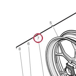 Entretoise interne 71413221A — réf. 71413221A | Ducati Store