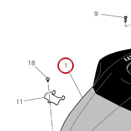 Réservoir carburant — réf. 58613154AE | Ducati Store