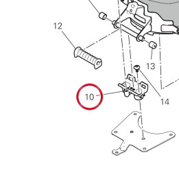 Support 8291P231A — réf. 8291P231A | Ducati Store