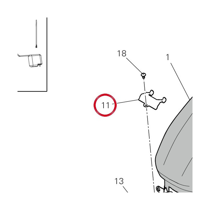 Couvercle 82610441AA — réf. 82610441AA | Ducati Store