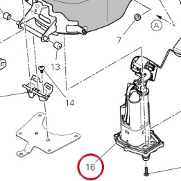 Pompe à carburant 16024461A — réf. 16024461A | Ducati Store