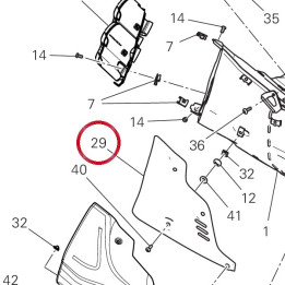 Pare-Chaleur 4601M581A — réf. 4601M581A | Ducati Store