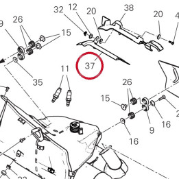 Pare-Chaleur 4601R012A — réf. 4601R012A | Ducati Store