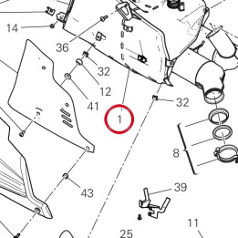 Silencieux complet 574P5271A — réf. 574P5271A | Ducati Store
