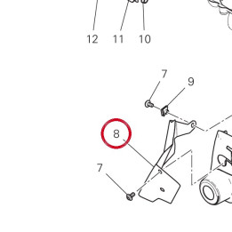 Pare-Chaleur 4601P861A — réf. 4601P861A | Ducati Store