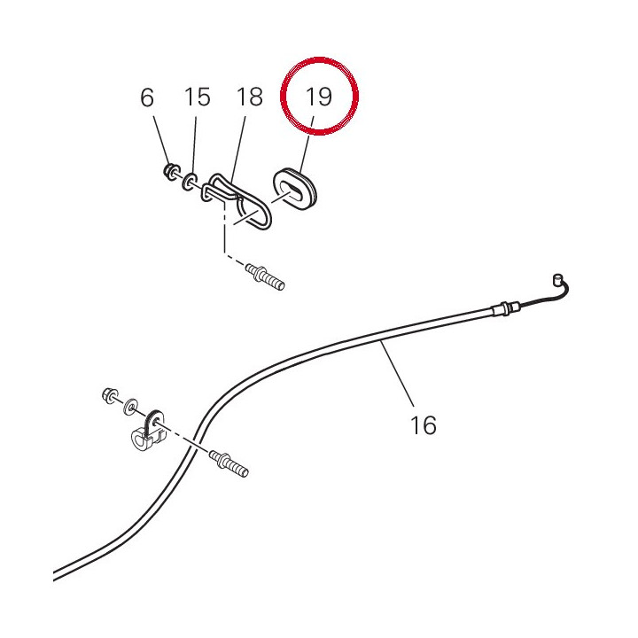 Caoutchouc 75810541B — réf. 75810541B | Ducati Store