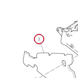 Panneau insonorisant droit — réf. 48613002A | Ducati Store