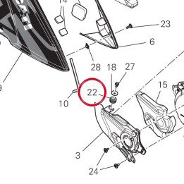 Caoutchouc 76412101A — réf. 76412101A | Ducati Store