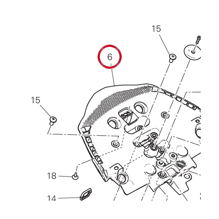 Serrage sacoches 8291P252B — réf. 8291P252B | Ducati Store
