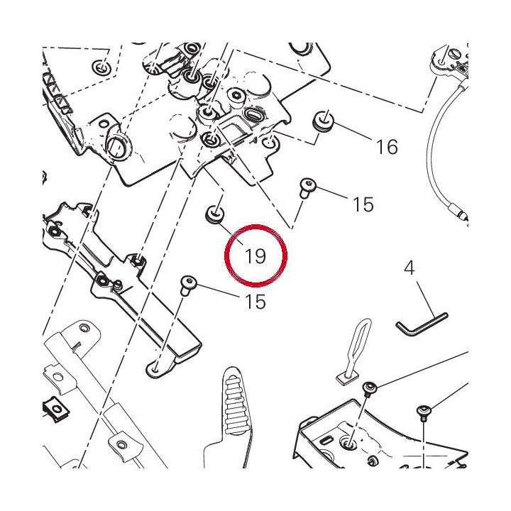 Bouchon 87241321A — réf. 87241321A | Ducati Store