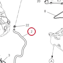 Tuyau drainage airbox — réf. 59019441A | Ducati Store