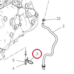 Passe-Tube 88111411A — réf. 88111411A | Ducati Store
