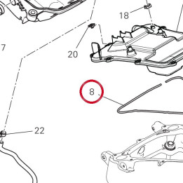 Joint 79111491A — réf. 79111491A | Ducati Store