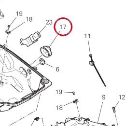 Caoutchouc 76410862A — réf. 76410862A | Ducati Store
