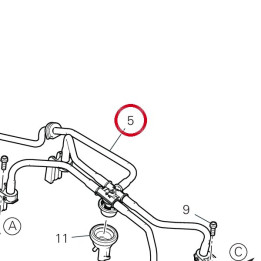 Tuyau carburant 59028001A — réf. 59028001A | Ducati Store