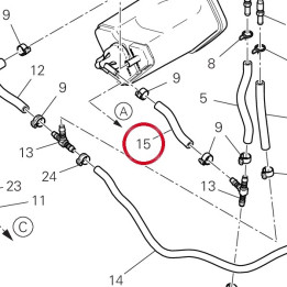 Tuyau 935Z0451A — réf. 935Z0451A | Ducati Store