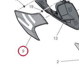 Conveyor cover rh — réf. 4801K041AA | Ducati Store