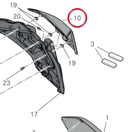 Conveyor cover lh — réf. 4801K051AA | Ducati Store