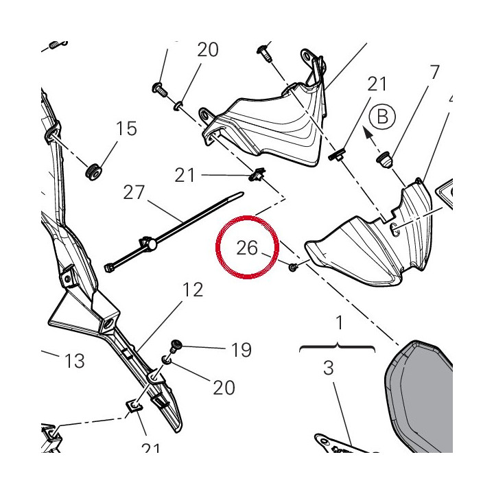 Screw af 3,5X8 wn1451 — réf. 77440621A | Ducati Store