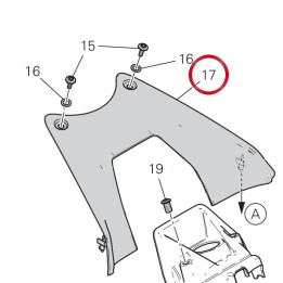 Couvercle réservoir — réf. 48217081AD | Ducati Store