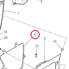 Filet 4601M521AA — réf. 4601M521AA | Ducati Store
