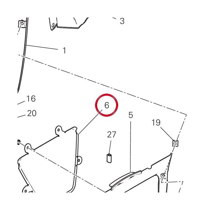 Filet 4601M521AA — réf. 4601M521AA | Ducati Store