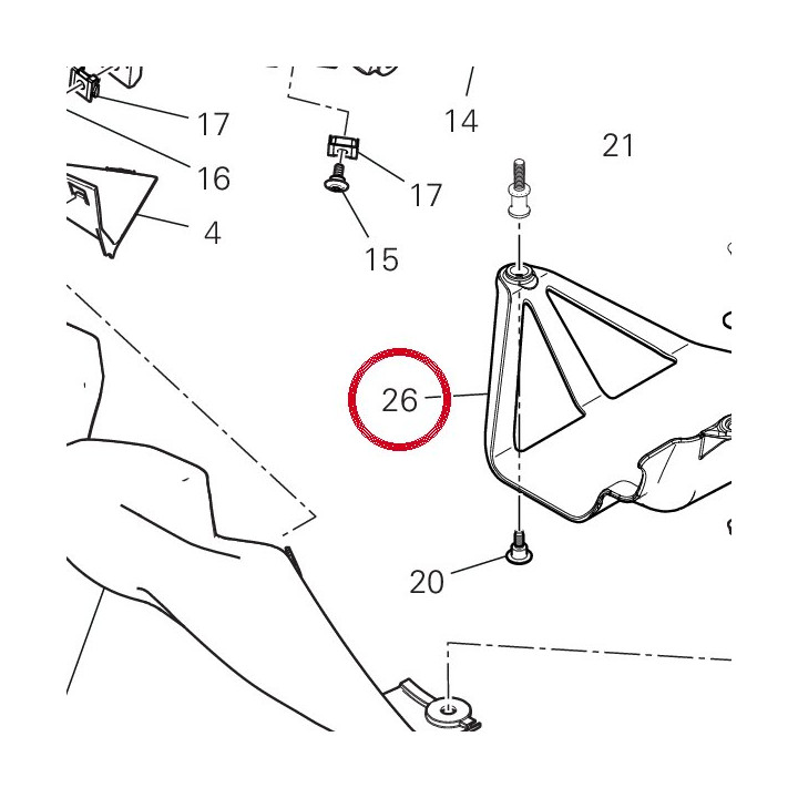 Sous-Carter D'Huile — réf. 4601R151A | Ducati Store