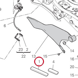 Tampon 86613891A — réf. 86613891A | Ducati Store