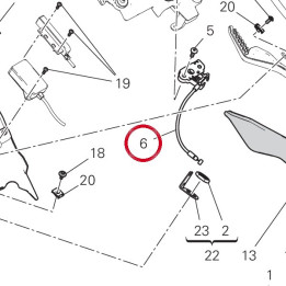 Verrou pour serrure — réf. 59810451A | Ducati Store