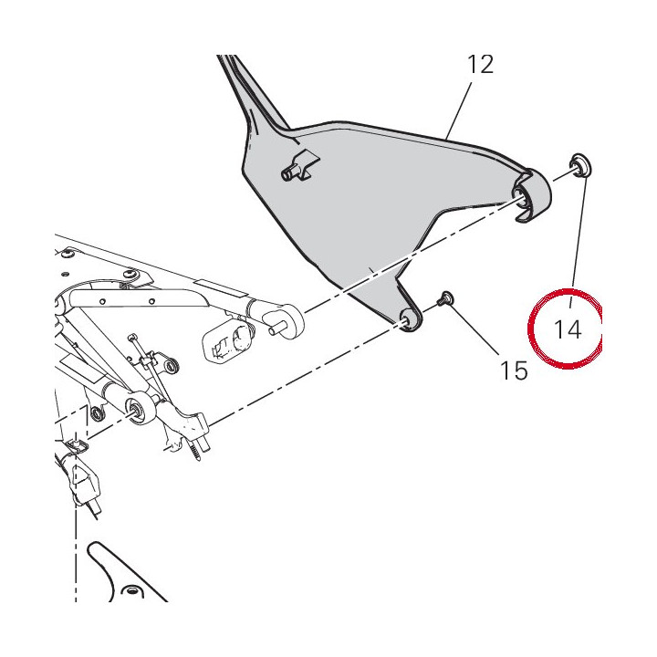 Vis special 7791B431AA — réf. 7791B431AA | Ducati Store