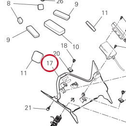 Cache Dessous-De-Corps — réf. 48217111B | Ducati Store