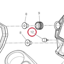 Joint en caoutchouc — réf. 86610581A | Ducati Store