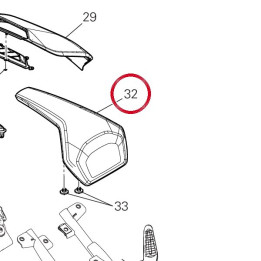 Dossier siège 59517931AB — réf. 59517931AB | Ducati Store