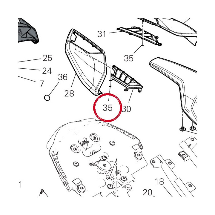 Rondelle à griffes 85042511A — réf. 85042511A | Ducati Store