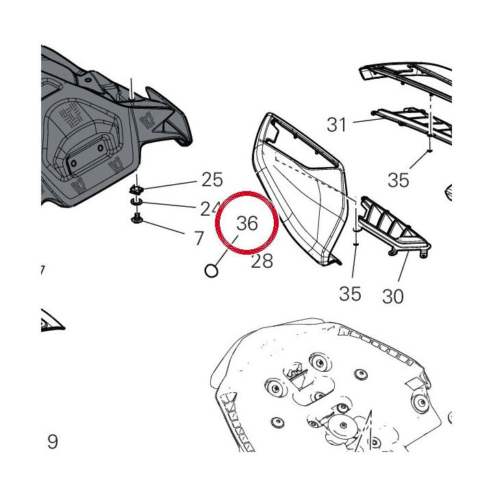 Tampon 86612661A — réf. 86612661A | Ducati Store