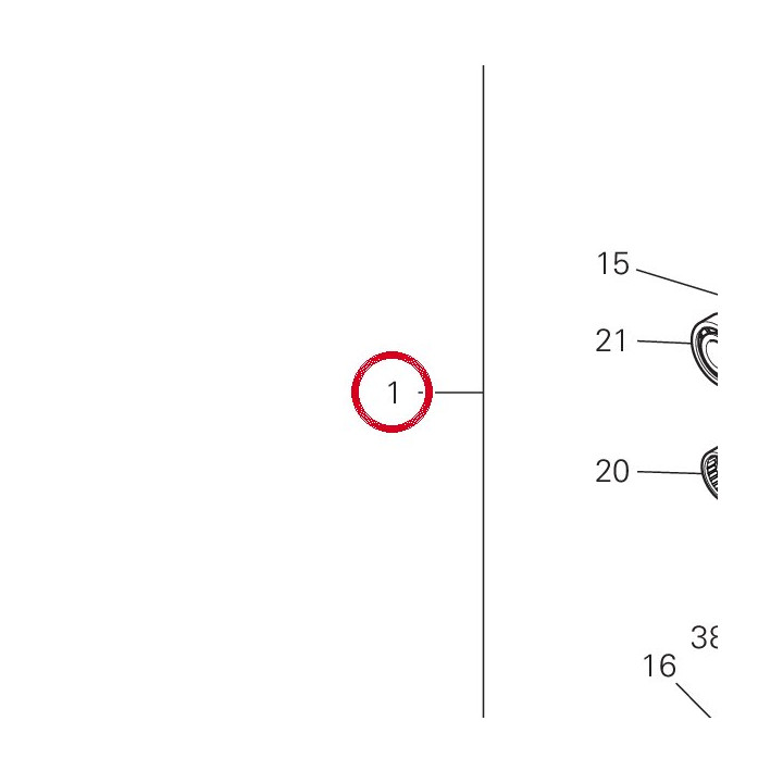 Assieme carter completo — réf. 225P4202A | Ducati Store