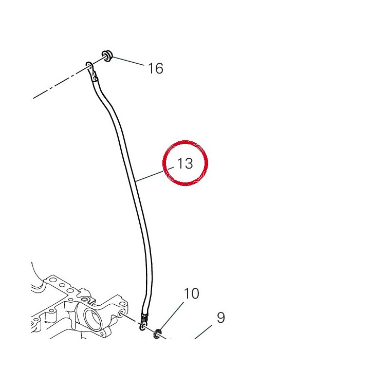Câble masse batterie — réf. 51310931B | Ducati Store