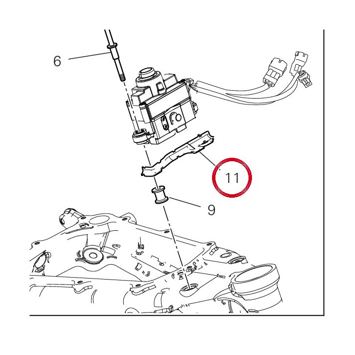 Passe-Cable 75812001A — réf. 75812001A | Ducati Store
