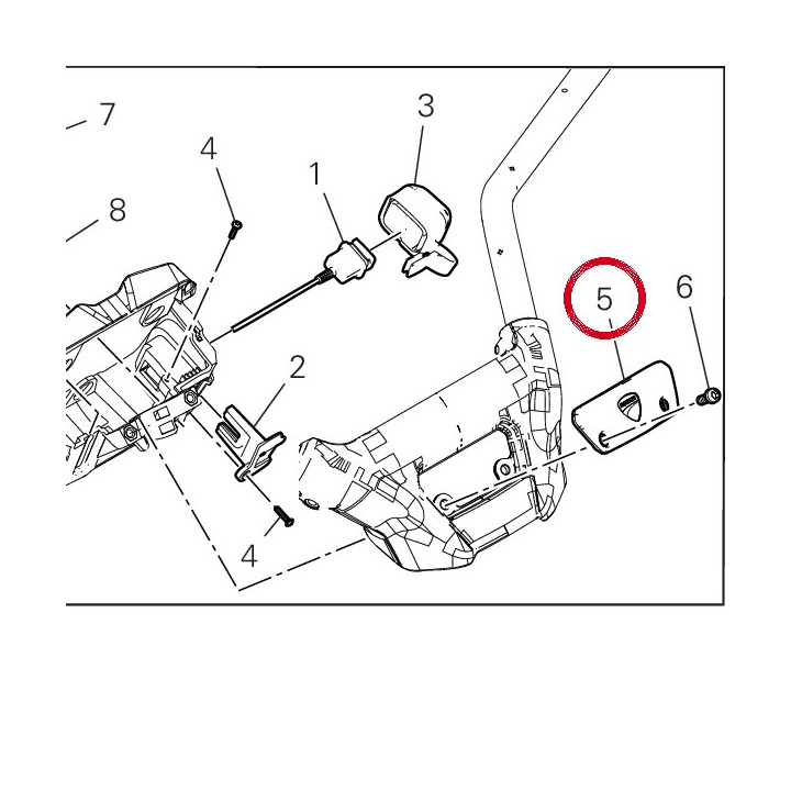 Cache 24717451A — réf. 24717451A | Ducati Store