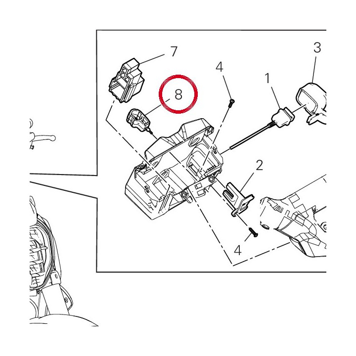 Caoutchouc 86613611A — réf. 86613611A | Ducati Store