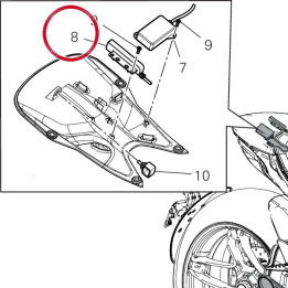 Antenne immobilizer — réf. 51840341B | Ducati Store