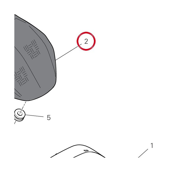 Capot avant 24717731AA — réf. 24717731AA | Ducati Store