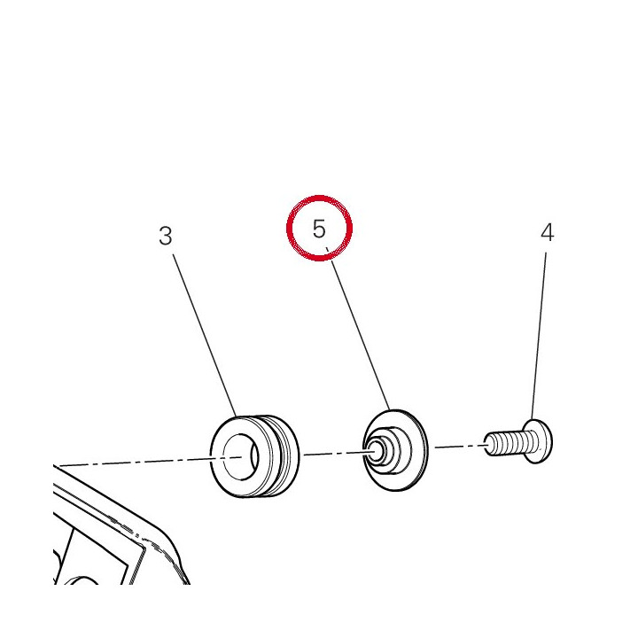 Entretoise 71616481AA — réf. 71616481AA | Ducati Store